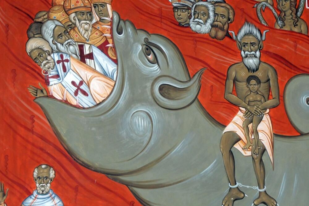 Hram freska, Ranko Krivokapić, Foto: Vijesti