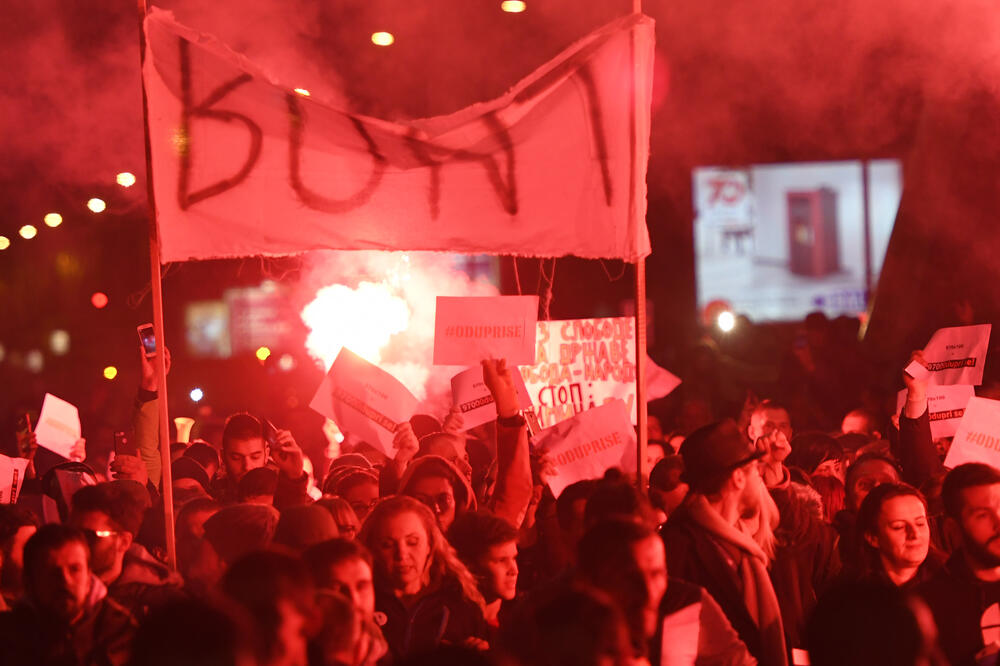 Sa prošlog protesta, Foto: Savo Prelević