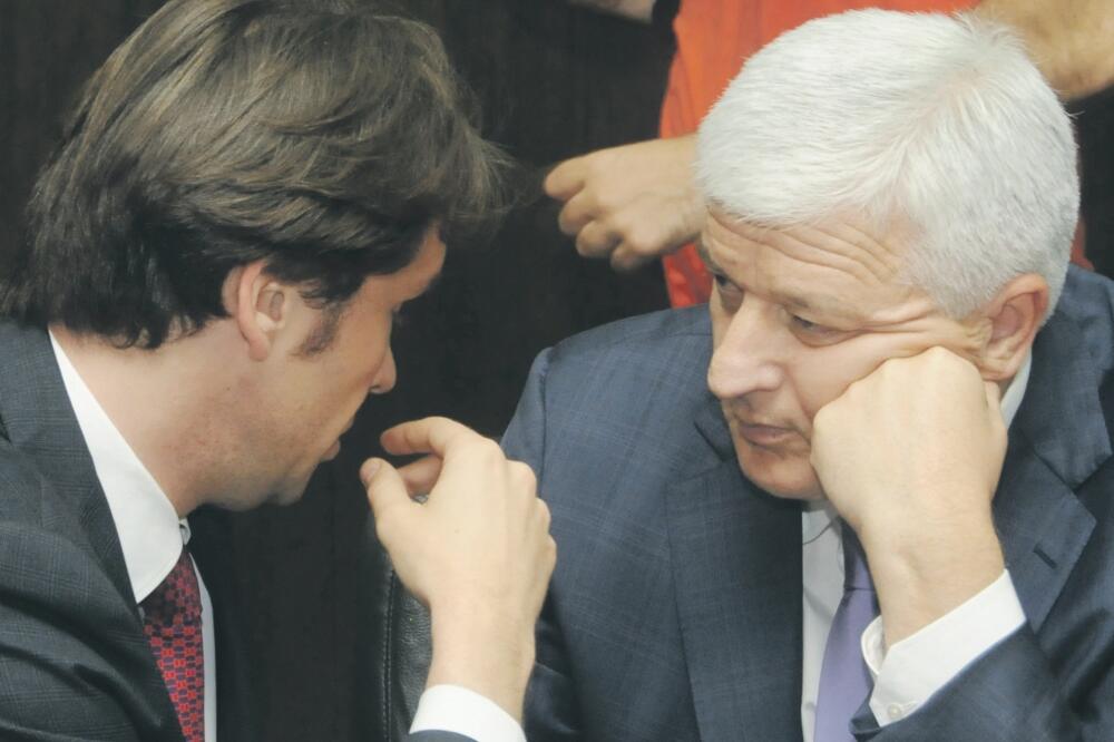 Raško Konjević, Duško Marković, Foto: Savo Prelević