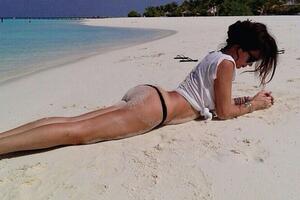 Vruća Severina na Maldivima