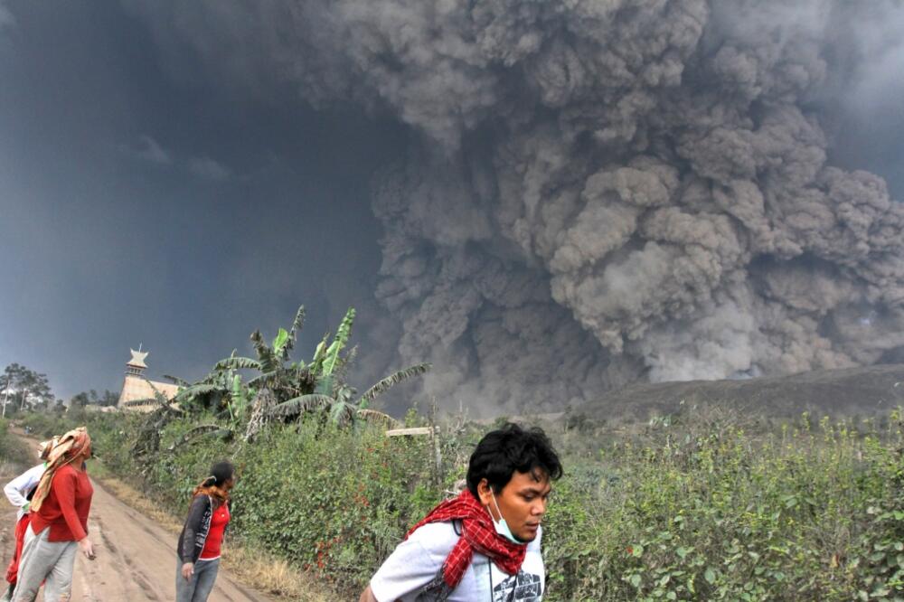 Indonezija vuklan erupcija, Foto: Beta/AP