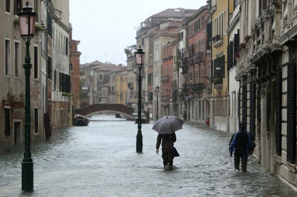 Venecija, poplave, Foto: Telegraph.co.uk