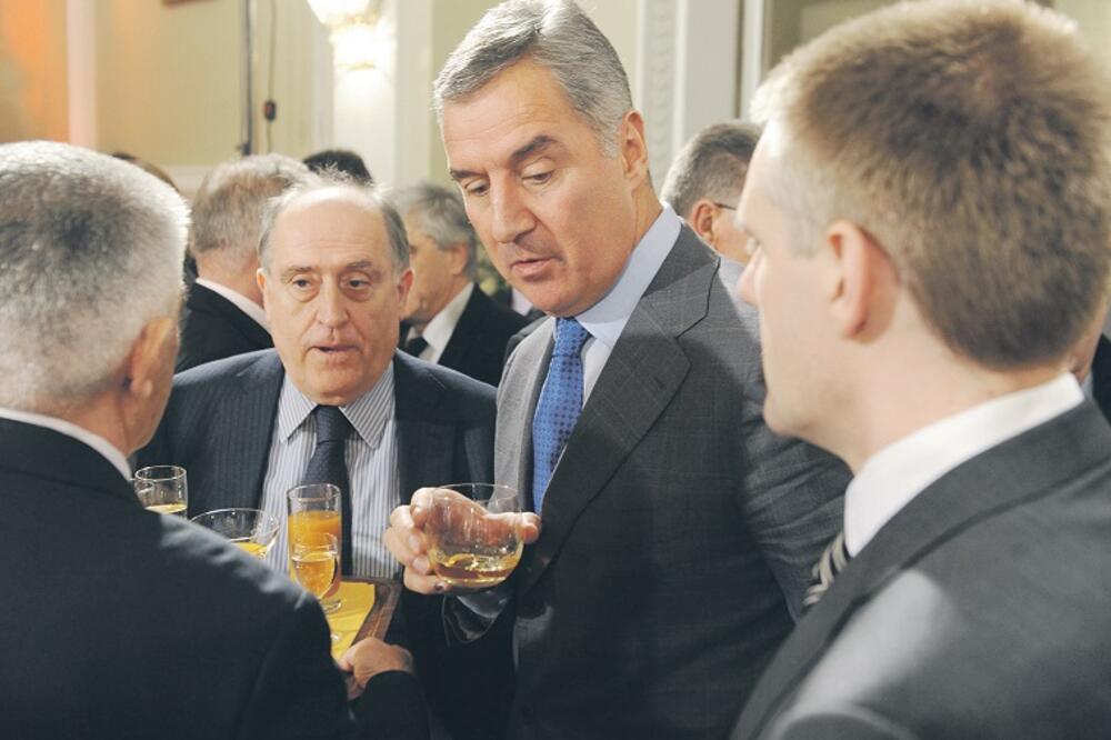 Milo Đukanović, Igor Lukšić, Foto: Savo Prelević