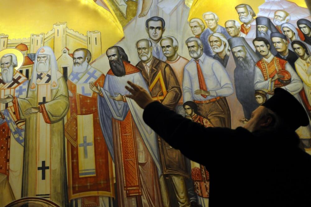 freska hram Hristovog vaskrsenja, Foto: Luka Zeković