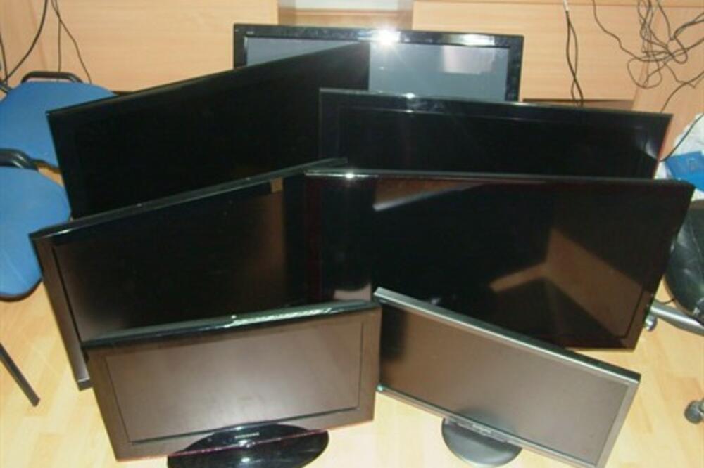Ukradeni televizori, Foto: Uprava policije