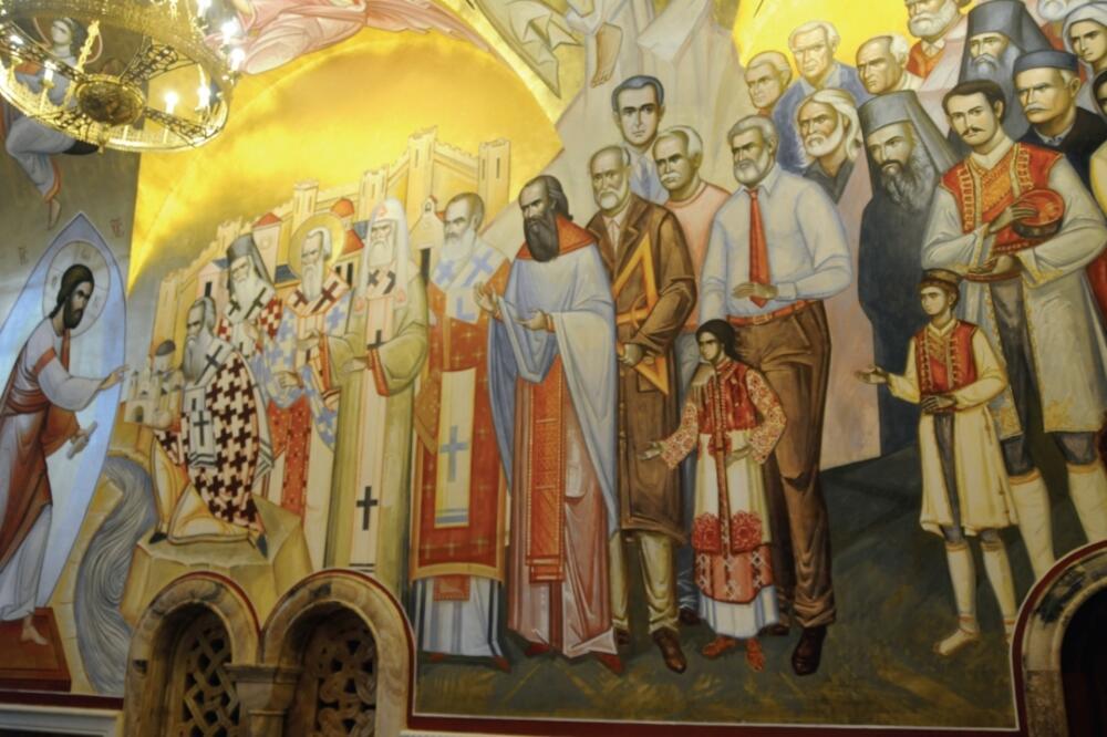 freska hram Hristovog vaskrsenja, Foto: Vijesti