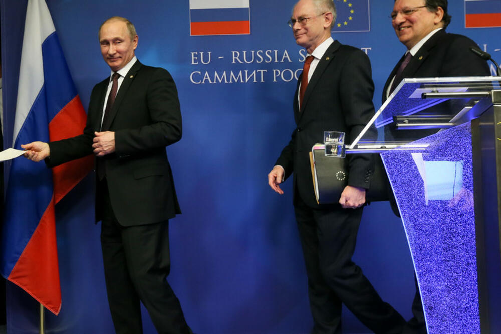 Putin, Rompej, Barozo, Foto: EPA