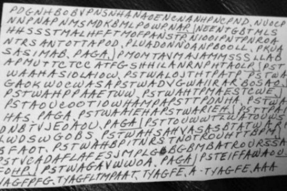 kodirana poruka, Foto: MetaFilter