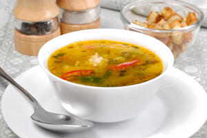 Teleća čorba s povrćem