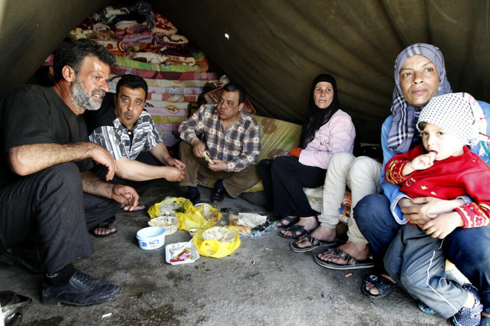 Palestinski izbjeglički kamp Sirija, Foto: EPA