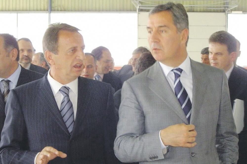 Brković i Đukanović, Foto: Arhiva "Vijesti"