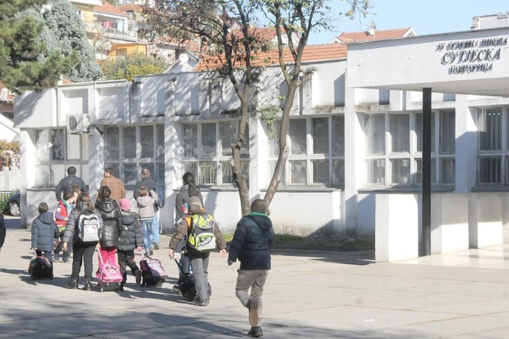 OŠ Sutjeska, đaci, škola, Foto: Vesko Belojević