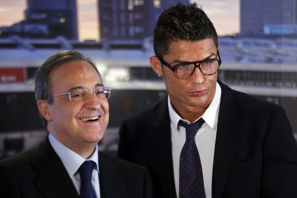 Kristijano Ronaldo i Florentino Peres, Foto: Reuters