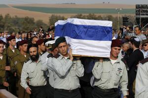Šaronovu sahranu obilježile rakete iz pojasa Gaze