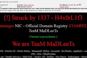 Pakistanski hakeri napali crnogorski internet domen