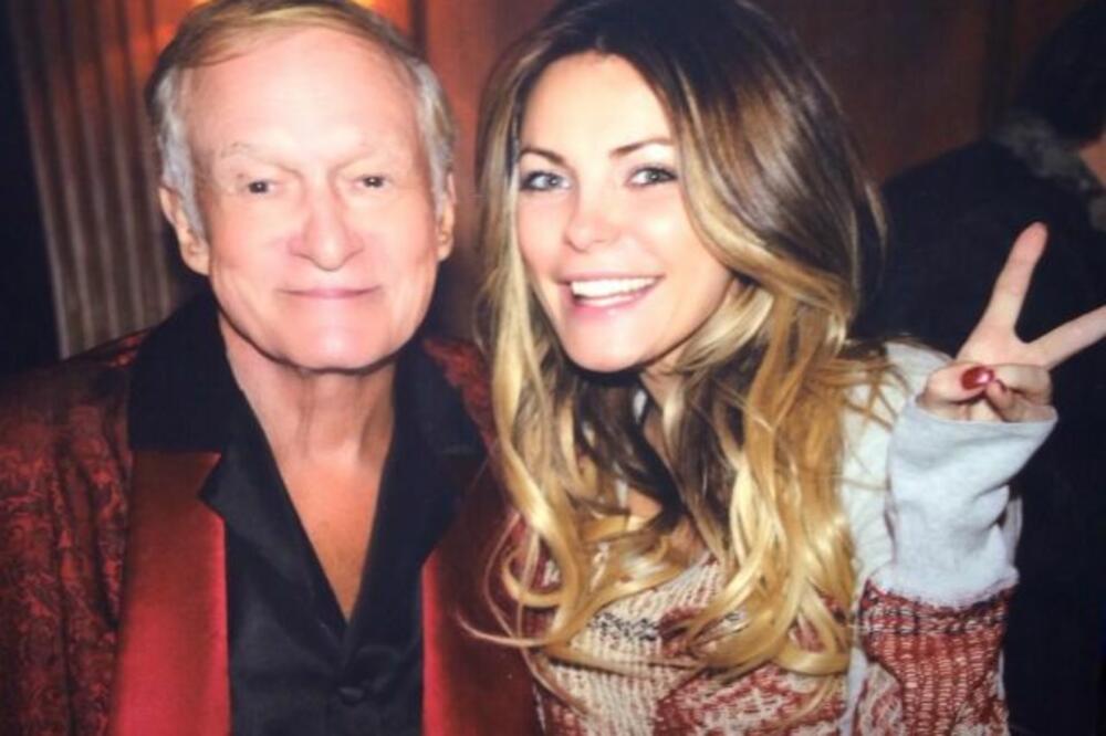 Hju Hefner, Kristal Haris,, Foto: Twitter