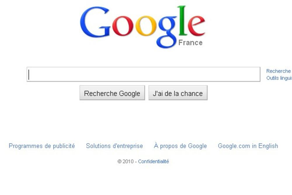 google.fr, Foto: Webchercheurs.com