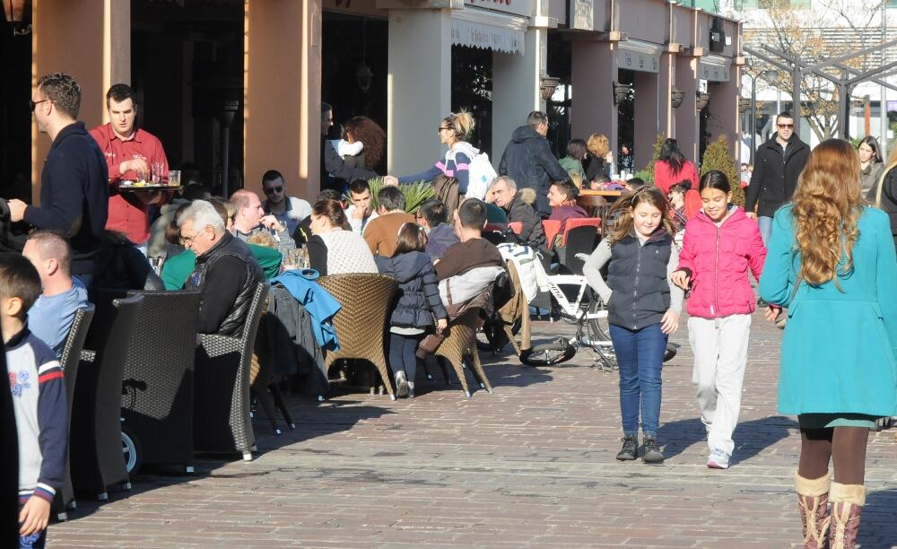 Podgorica, bašte, šetnja