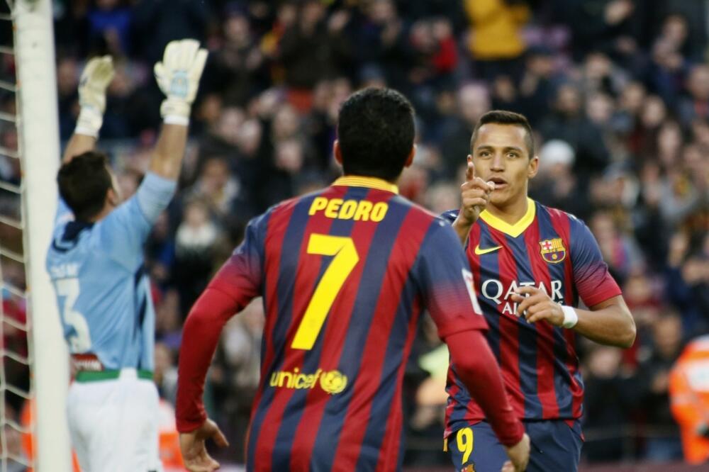 Pedro Rodriges i Aleksis Sančes, Foto: Reuters