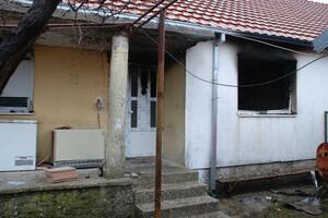 U požaru u Nikšiću izgorio dio kuće