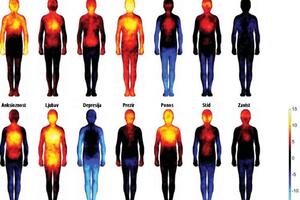 Pogledajte kako se emocije manifestuju na vašem tijelu