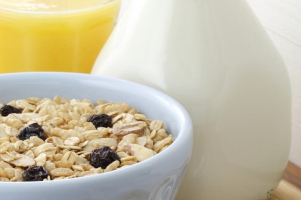 mlijeko, žitarice, Foto: Shutterstock.com