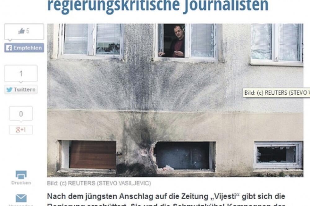 Prese online, Foto: Printscreen