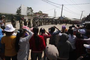 Kambodža: Vojska silom guši demonstracije radnika