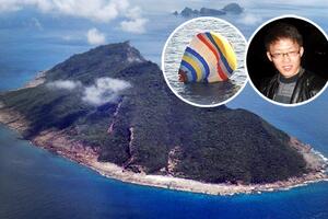 Kinez sletio balonom blizu spornih ostrva