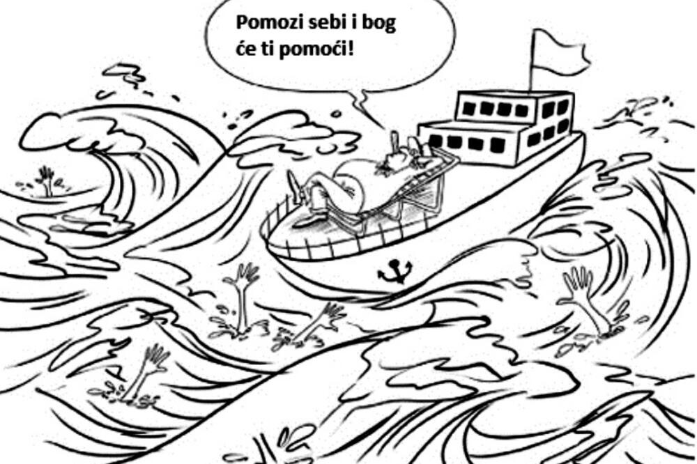 Tatjana Kuher karikatura, Foto: File.shanghaidaily.com
