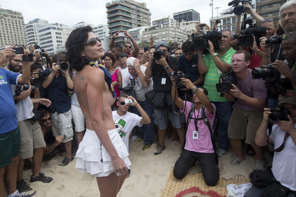 Toples, brazil, Foto: Beta/AP