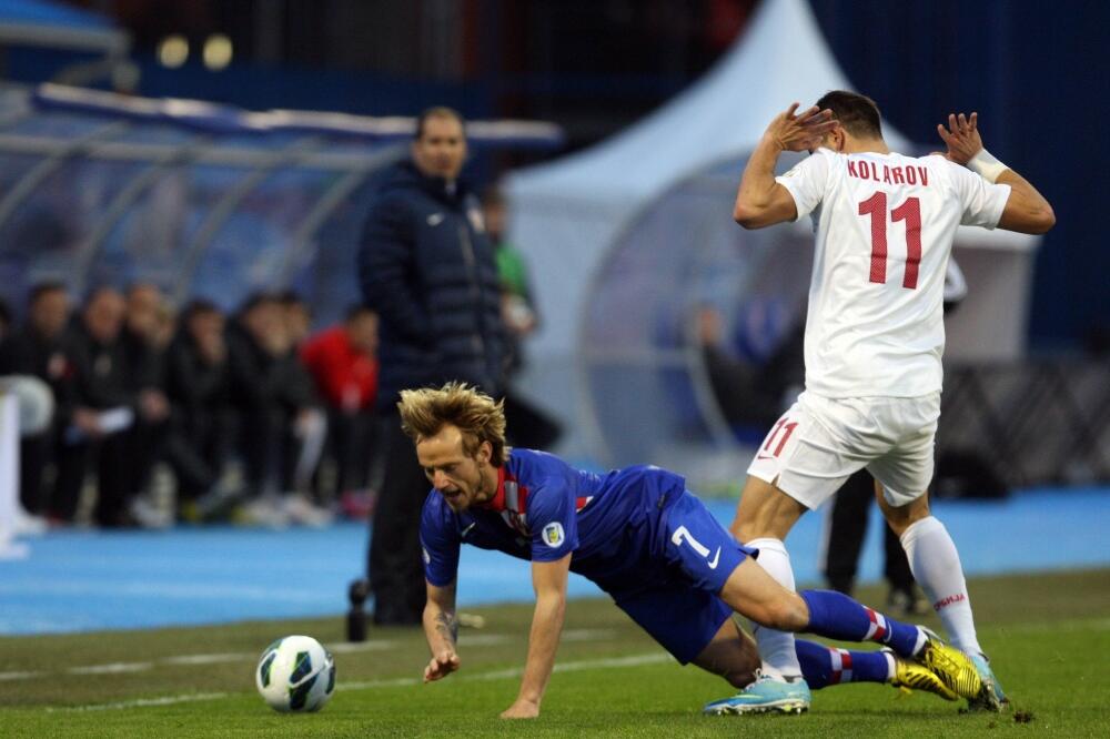 Rakitić - Kolarov, Foto: Beta