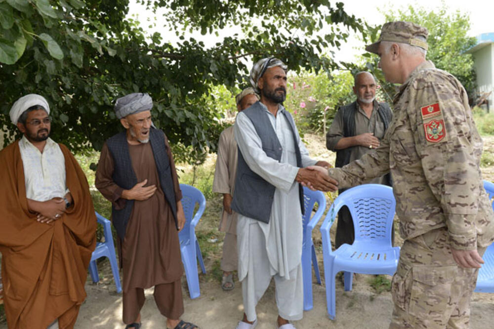 Vojska Avganistan, Crnogorska vojska, Dragan Samardžić, Foto: Ivan Petrovic-Ipe