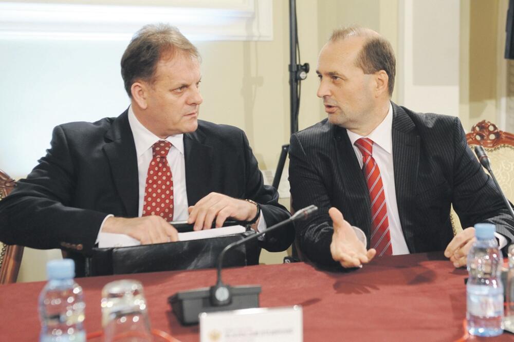 Stijepović i Numanović, Foto: Savo Prelević