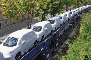 Prekida se prevoz Fijata iz Srbije zbog remonta rampi u Crnoj Gori