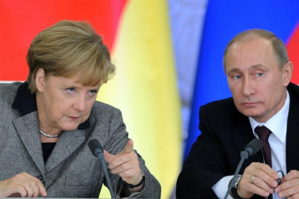 Merkel i Putin, Foto: Reuters