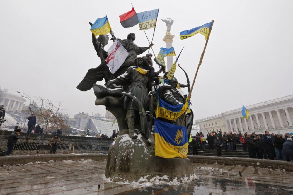 Proevropski protesti u Kijevu, Foto: Reuters