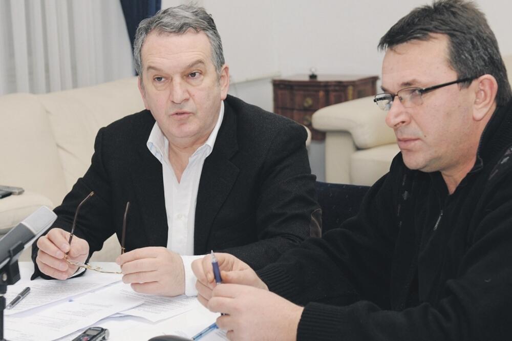 Miomir Mugoša i Vladan Vučelić, Foto: Savo Prelević