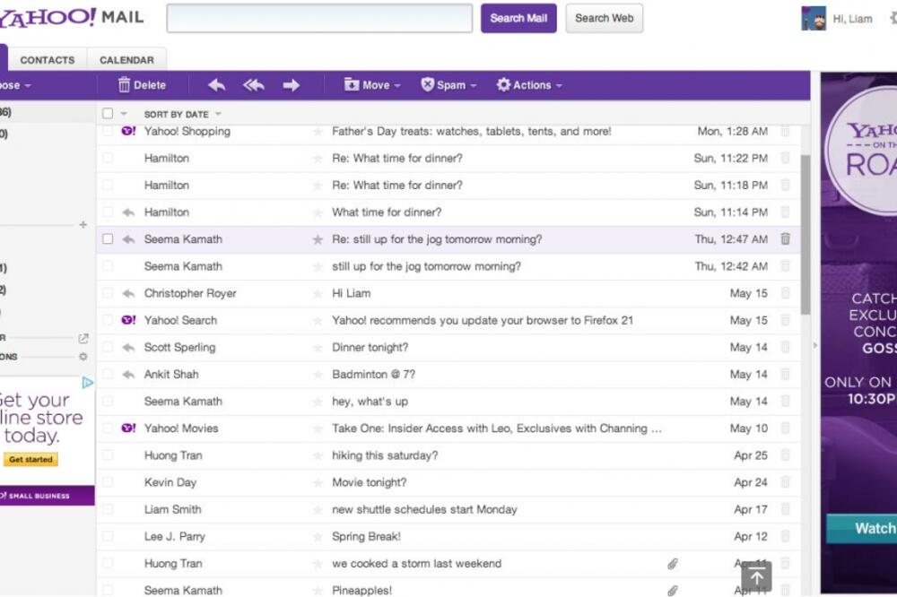 Yahoo mail, Foto: Softpedia