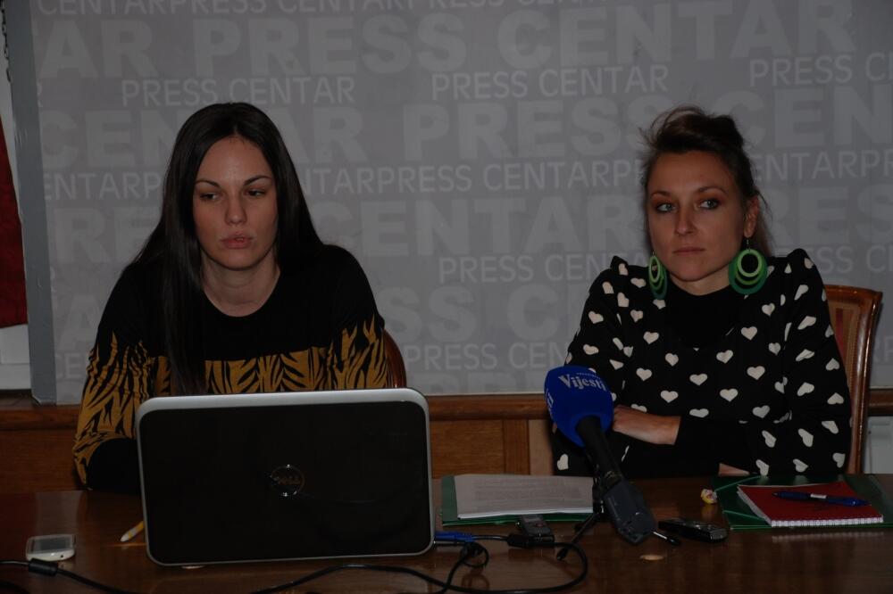 Nasilje nad ženama, Tatjana Perović, Maja Radoičić, Foto: Ivan Petrušić