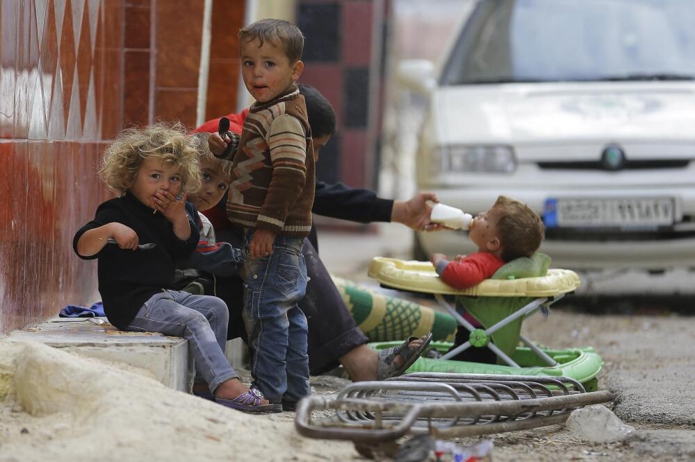 Sirija djeca, Foto: Reuters