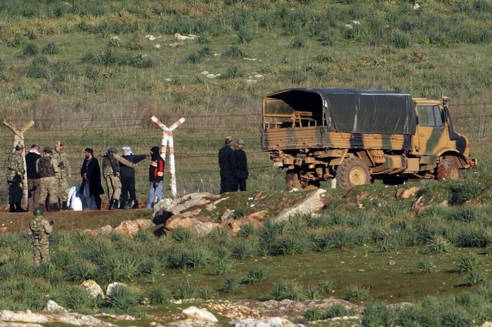 Sirija turska granica, Foto: Rojters