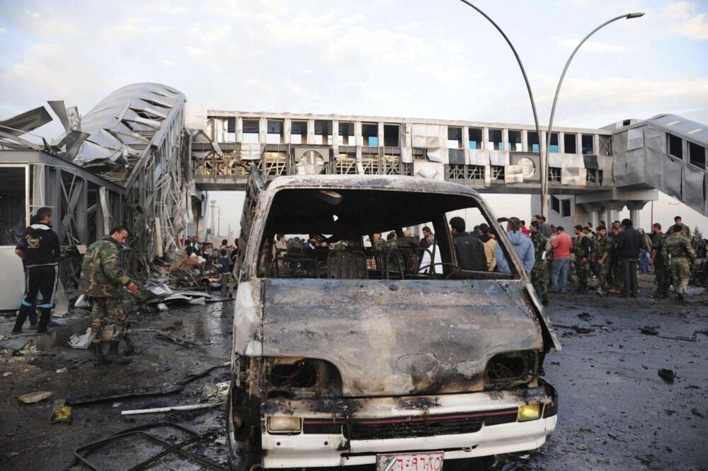 Eksplozija u Damasku, Foto: Reuters