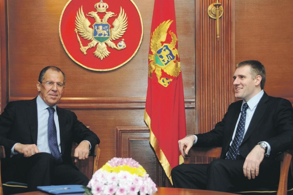 Sergej Lavrov, Igor Lukšić, Foto: Boris Pejović