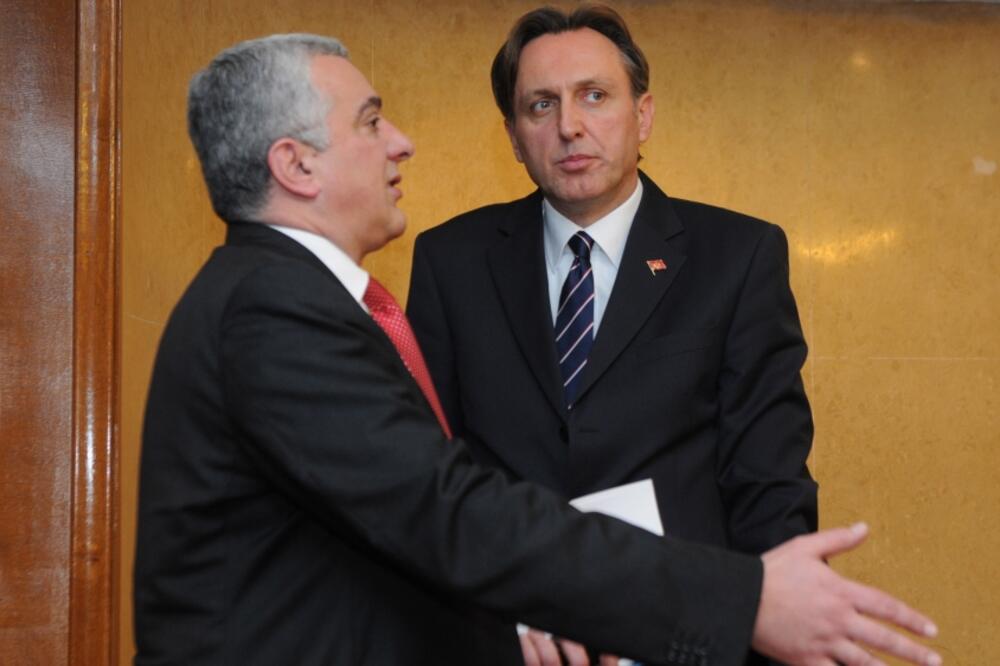 Andrija Mandić, Ranko Krivokapić, Foto: Savo Prelević