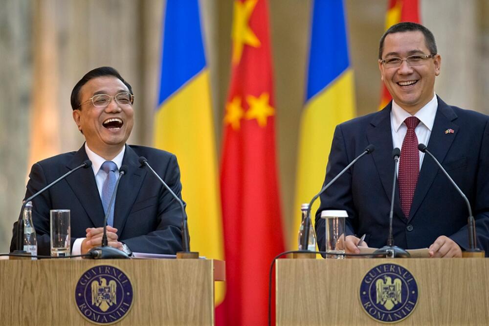 Li Kećijang, Viktor Ponta, Foto: Beta/AP
