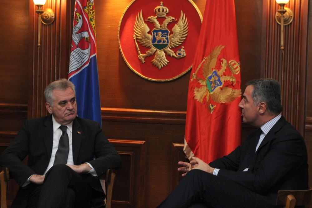 Tomislav Nikolić, Milo Đukanović, Foto: Gov.me