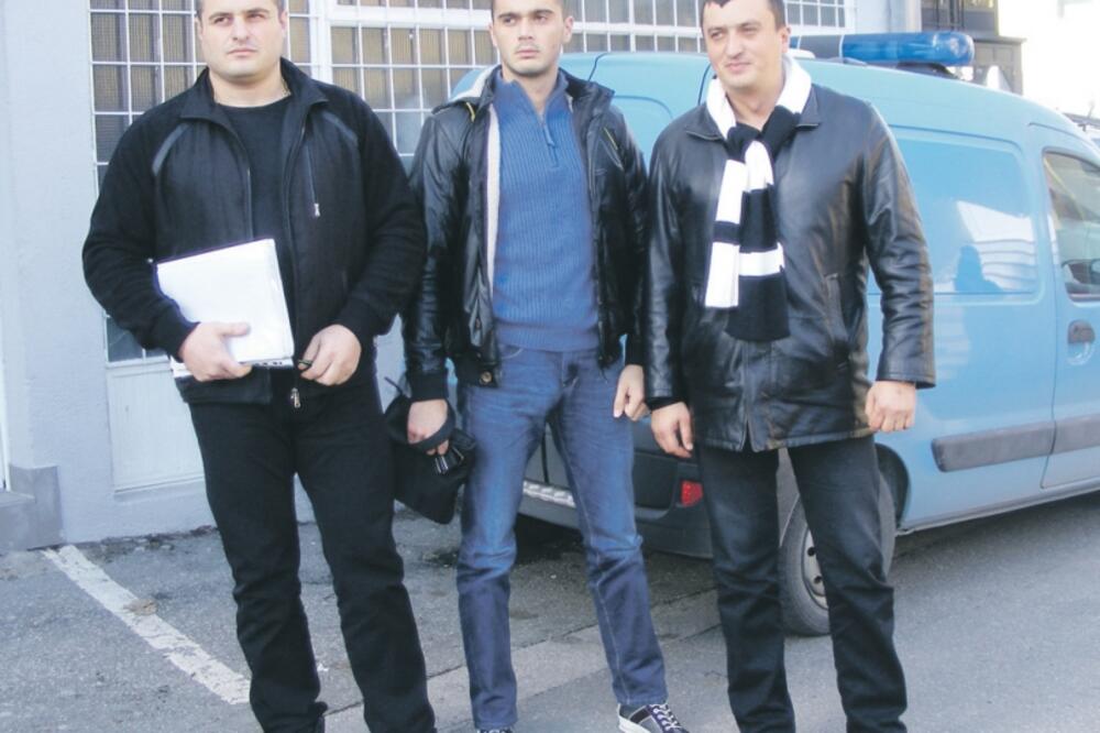 Zoran Vasović, Zlatibor Vrhovac, Neđeljko Peković, Foto: Arhiva "Vijesti"