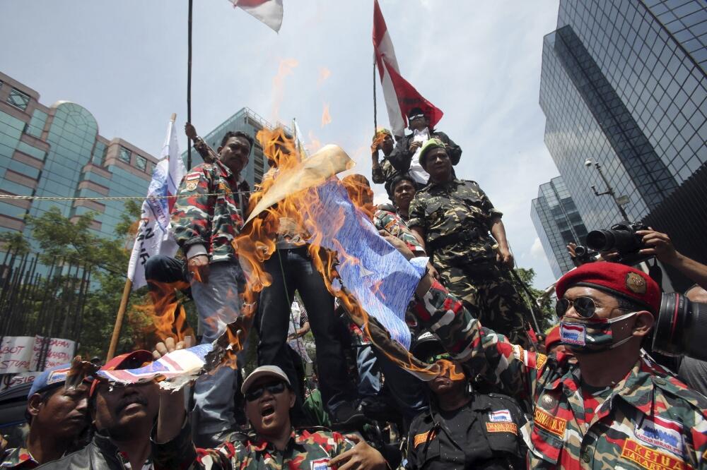 Džakarta, protesti, Foto: Beta/AP