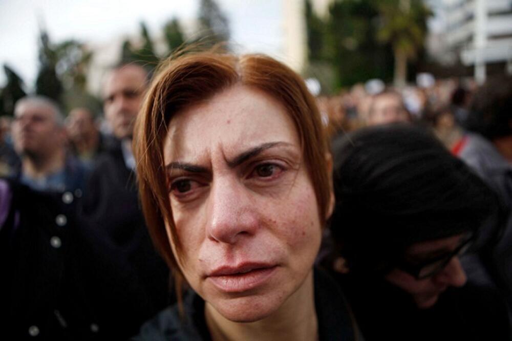 Kipar, protesti, Foto: Beta/AP